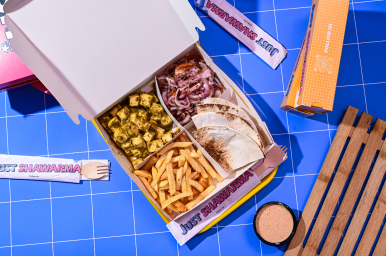 Paneer Shawarma Plate